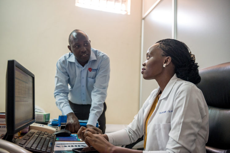 ClinicMaster in Uganda develops and sells an IT solution for hospitals.
